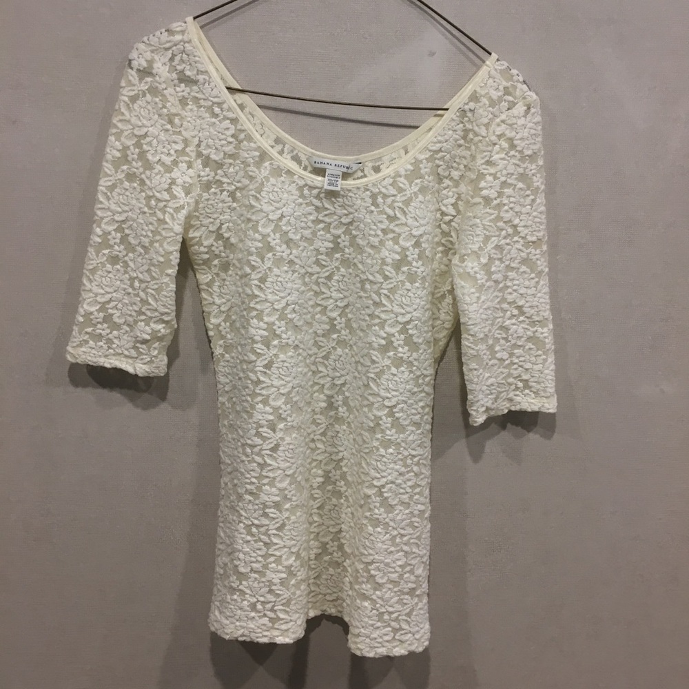 EUC Banana Republic Fancy Shirt